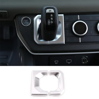 ABS интериора на автомобила, Централна Конзола Автомобила покритие на скоростния Етикети За Land Rover Defender 110 2020-2021 Автомобилни Аксесоари