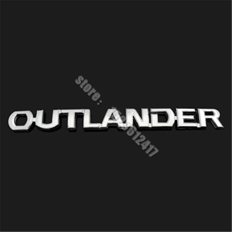 Soarhorse За Mitsubishi Outlander 2007-2020 Задната Врата 3D Букви Емблемата на Иконата е Символ на Стикер Лого